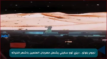 نجوم بلوتو.. ديزي توو سكيني يشعل مهرجان العلمين بأشهر أغنياته